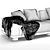 Icon Lite Sofa: Elegant Geometric Design 3D model small image 5
