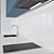 Modern Modular Kitchen: Sleek and Stylish 3D model small image 2