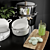 Sleek Kitchen Essentials Set 3D model small image 5