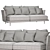 Luxury Ditre Italia ROYAL Sofa 3D model small image 4
