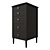 Modern Blues High Chest of Drawers 3D model small image 3
