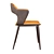 Modern Dining Chair M2 3D model small image 2