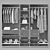 Ikea Pax Wardrobe: Stylish and Versatile 3D model small image 4