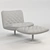 Elegant Marilyn Chair: Perfect Combination of Style and Comfort 3D model small image 3