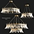 Exquisite Perline Chandelier Collection 3D model small image 1