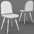 Napoli Modern Dining Chair 3D model small image 5