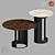 Modern Round Coffee Table 3D model small image 1