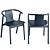 Sleek Bac Chair: Functionality & Aesthetics 3D model small image 1