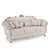 Handcrafted Triple Sofa by Romano Home 3D model small image 3