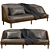 Modern Dedar Sofa, 240x85x60 cm 3D model small image 3