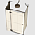 Gold Pro Shower Cabin: Stunning Design & Easy Installation 3D model small image 6