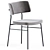 Elegant Marlen Chair by TrabA 3D model small image 1