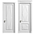 Stylish TOSCANA ROMBO Door Set 3D model small image 1