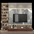 Sleek TV Stand 0354 3D model small image 1