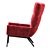 Modern Vioski Tuulla Chair 3D model small image 5