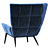 Modern Vioski Tuulla Chair 3D model small image 6
