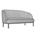 Title: Yvas Sofa: Stylish Comfort 3D model small image 4