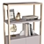 Garda Decor Space Shelving Unit 3D model small image 2