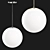 Elegant Luna Pendant Light 3D model small image 2