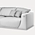 FENDI CASA FABIO Comfort Sofa 3D model small image 5