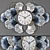 Timeless Elegance: Clock Wall Decor 3D model small image 1