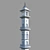 Islamic Mosque Minaret: Elegant Architectural Symbol 3D model small image 4