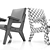 Zanine Caldas Lounge Chair 3D model small image 4