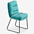 AROOMA Soft Chair: Comfort in Style 3D model small image 2
