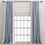 Innovative Curtain Design - Curtain 889 3D model small image 1