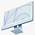 Sleek Apple iMac 24-inch (2021): Stunning Performance & Style 3D model small image 5