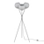 Elegant Mika Tripod Floor Light 3D model small image 2