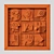 3D Decorative Cube Panel Square #2 3D model small image 6