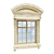 Classic Facade Window: Timeless Elegance 3D model small image 8