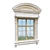 Classic Facade Window: Timeless Elegance 3D model small image 13