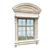 Classic Facade Window: Timeless Elegance 3D model small image 18