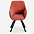 AROOMA Roan Chair - Modern Ergonomic Seating 3D model small image 5