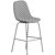 Elegant Eyes 4 Leg Barstool: Fredericia 3D model small image 4