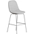 Elegant Eyes 4 Leg Barstool: Fredericia 3D model small image 5