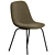 Eyes 4 Leg Chair - Sleek and Comfortable! 3D model small image 3