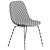 Eyes 4 Leg Chair - Sleek and Comfortable! 3D model small image 4