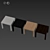 Modern Minimalist Lack Side Table 3D model small image 7