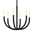 Elegant V-Ray Chandelier 3D model small image 1