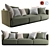 Flexform Eddy: Outdoor Elegance 3D model small image 7