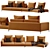 Ditre Italia Union Sofa: Modern Design, Superior Craftsmanship 3D model small image 4