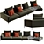 Ditre Italia Union Sofa: Modern Design, Superior Craftsmanship 3D model small image 5