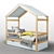 Customizable Modern Crib 3D model small image 1
