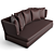 Luxurious B&B Italia Amoenus Sofa 3D model small image 1