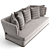 Luxurious B&B Italia Amoenus Sofa 3D model small image 2