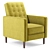 Mervynn Mid-century Recliner: Modern Comfort 3D model small image 4