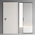 Elegant Garofoli Doors Set 3D model small image 2